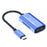 V278 4K 60Hz Type-C to HD + Type-C Video Adapter Aluminum Alloy Converter - 1