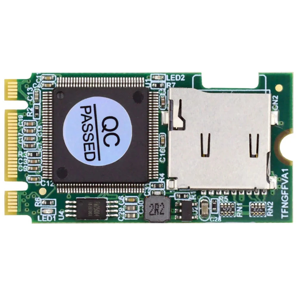 EP-041-2242MM 22x42mm M2 NGFF B-Key to T-Flash TF Card Reader B+M Key Adapter Board for Industrial Mobile SSD - 1