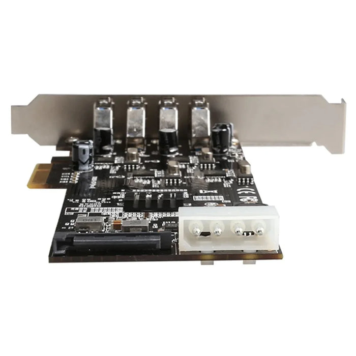 TXI058 Desktop Computer 4 USB3.0 PCI Express Card Adapter 4x5G PCI-E to USB3.0 Expansion Card - 2