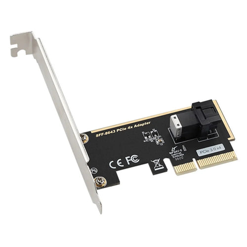 TXB123 Driver Free PICE3.0x4 U2 2.5in Nvme U.2 PCIE 3.0 to SFF8643 Adapter Card - 1