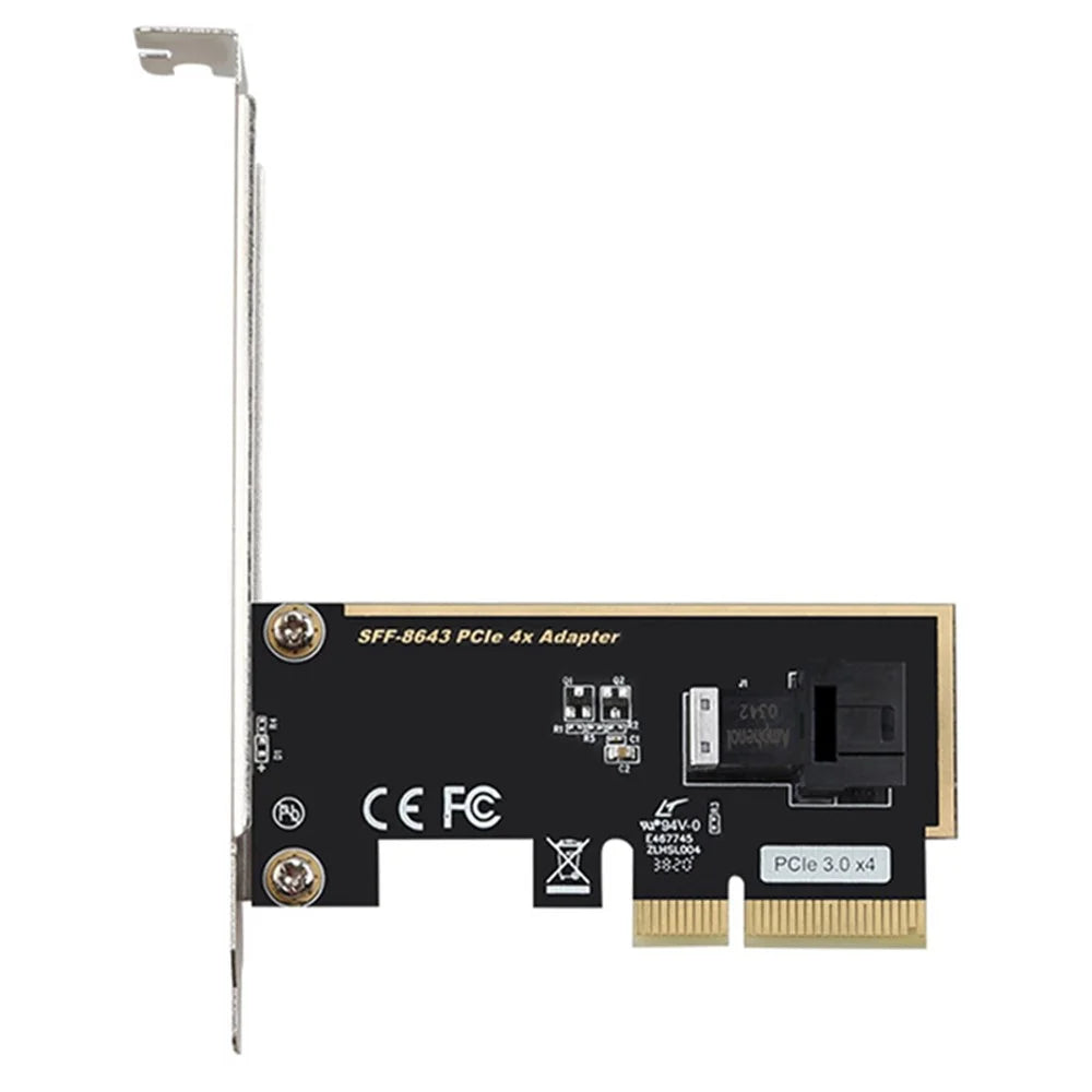 TXB123 Driver Free PICE3.0x4 U2 2.5in Nvme U.2 PCIE 3.0 to SFF8643 Adapter Card - 3
