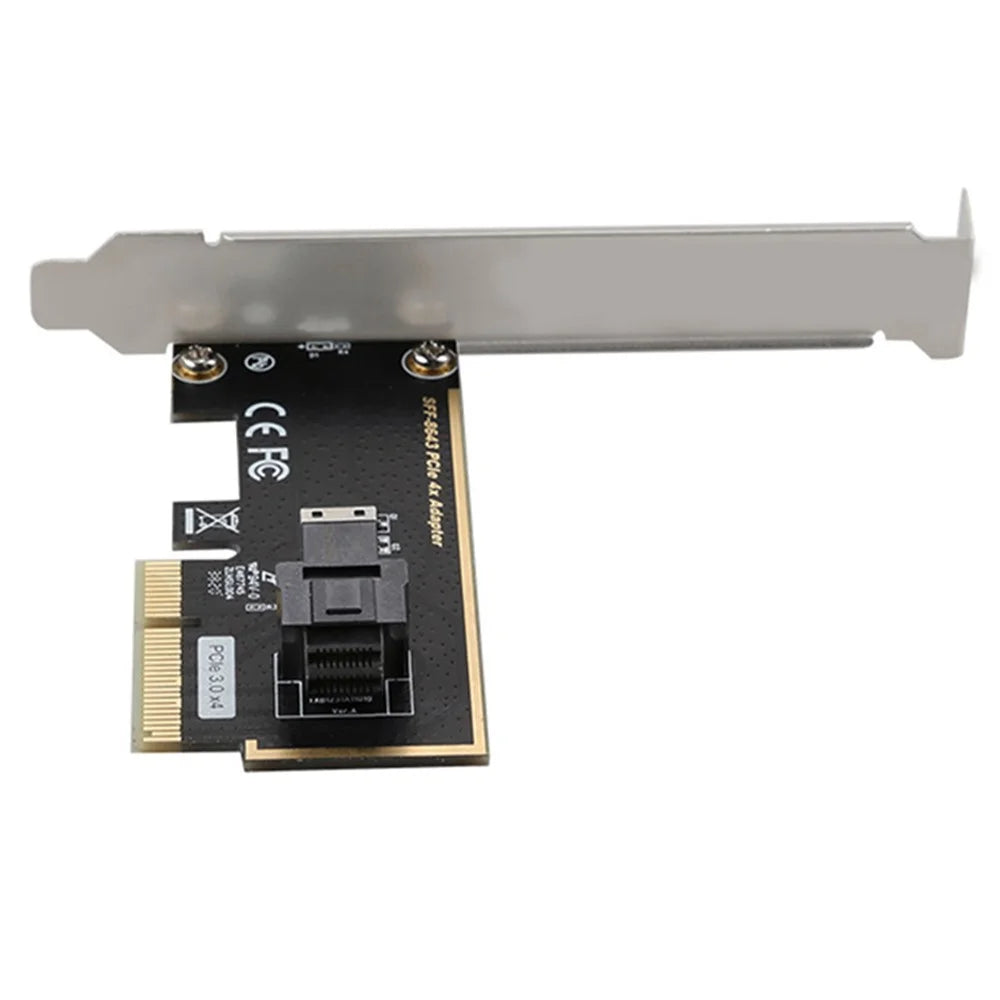 TXB123 Driver Free PICE3.0x4 U2 2.5in Nvme U.2 PCIE 3.0 to SFF8643 Adapter Card - 4