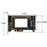 TXB124 SFF8639 SSD Solid State Drive Conversion Card PCIE X4 to U.2 Adapter Card - 6