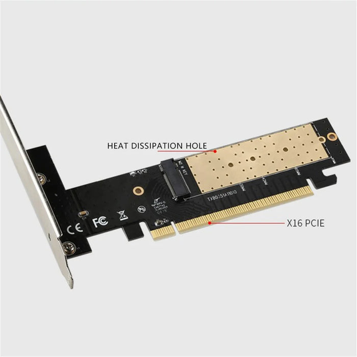 TXB005 X16 M.2 NVME SSD to PCI-E 3.0 Adapter High Speed Network Expansion Card - 6