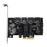 TXB119 PCI-E to 6x SATA3.0 Expansion Card Compatible with MAC / Windows / Linux / Synology - 7
