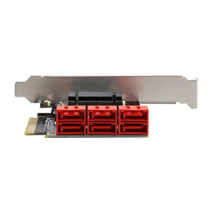 TXB113 PCIE to 6-port SATA3.0 6Gbps Expansion Adapter Card for MAC / Windows / Synology / Linux - 7