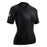 GOLOVEJOY QXF02 Women's Cycling Short Sleeves Shirt Sports Tops Zipper Bike Jersey - Black / S - 1