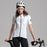 GOLOVEJOY QXF02 Women's Cycling Short Sleeves Shirt Sports Tops Zipper Bike Jersey - Black / S - 2