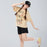 WEST BIKING YP0206180 Bicycle Print T Shirt Round Neck Short Sleeve Cotton Summer Outdoor Sports Tee - Black / S - 7