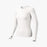 GOLOVEJOY YJ06 Yoga Top for Women Slim Fit Long Sleeve Quick Dry Fitness Top with Thumb Hole - White/S - 1