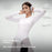 GOLOVEJOY YJ06 Yoga Top for Women Slim Fit Long Sleeve Quick Dry Fitness Top with Thumb Hole - White/S - 5