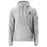 ROCKBROS 15400008 TLWY002 15400008001 Windproof Fleece Sports Hoodie Zipper Fleece Pullover Hooded Jacket with Hidden Mesh Pocket - Light Grey  /  S - 2