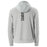 ROCKBROS 15400008 TLWY002 15400008001 Windproof Fleece Sports Hoodie Zipper Fleece Pullover Hooded Jacket with Hidden Mesh Pocket - Light Grey  /  S - 3
