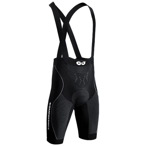 GOLOVEJOY QXF03 Outdoor Cycling Bib Pants Breathable Padded Biking Bib Shorts - Black / S for Women - 1