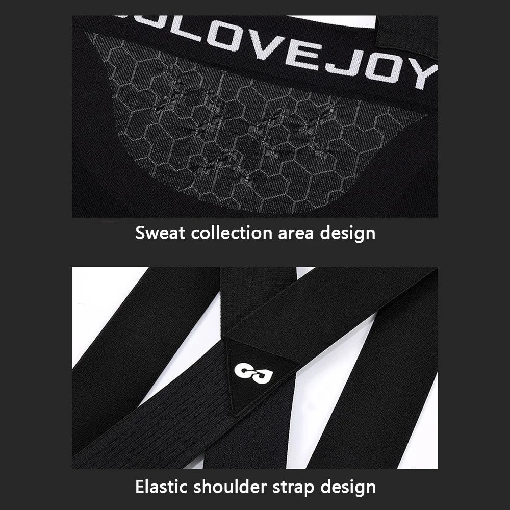 GOLOVEJOY QXF03 Outdoor Cycling Bib Pants Breathable Padded Biking Bib Shorts - Black / S for Women - 7