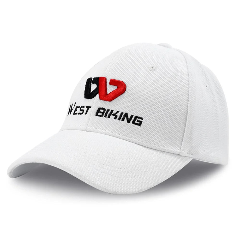 WEST BIKING YP0201424 Unisex Casual Baseball Cap Summer Breathable Outdoor Sunproof Hat - White - 1