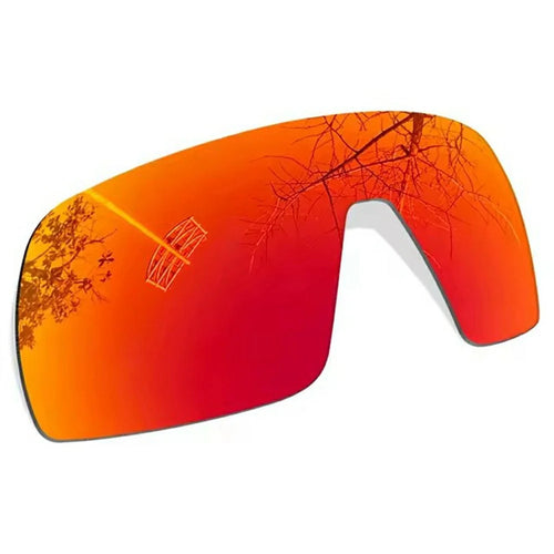 1Pair Replacement Lenses for Oakley Sutro Sunglasses Lens Part - Red - 1