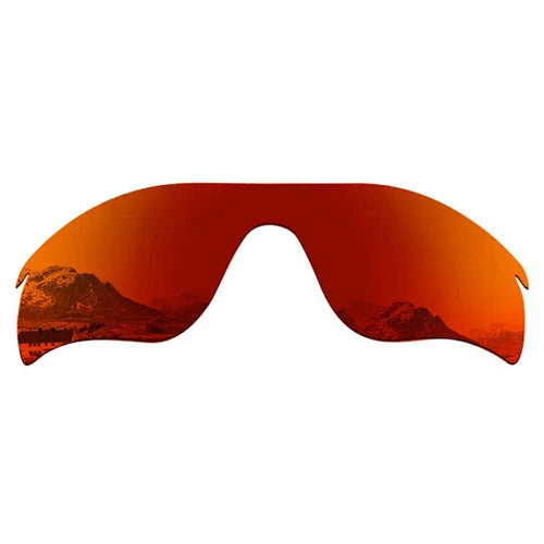 1Pair Replacement Lenses for Oakley Radar Lock Path Sunglasses Lens Part - Red - 1