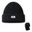 GOLOVEJOY DMZ81 Winter Combed Cotton Men Hat Elastic Knitted Warm Beanie Cap Face Mask - Black - 1