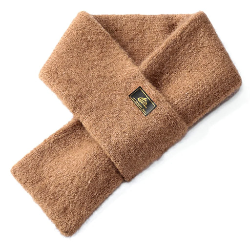 GOLOVEJOY DWJ47 77cm Retro Faux Mohair Men Winter Scarf Warm Outdoor Windproof Scarf - Camel - 1