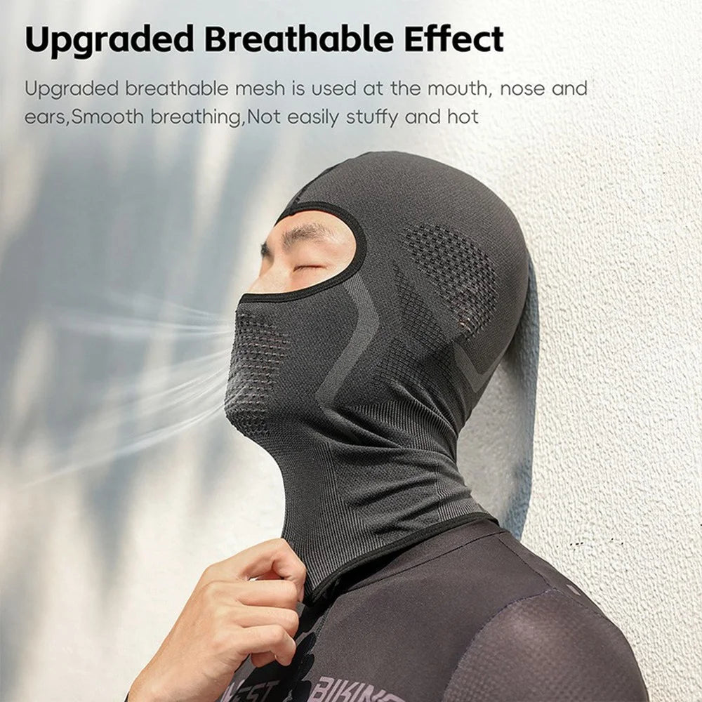 WEST BIKING YP0201443 Breathable Helmet Liner Balaclava Face Mask for Cycling Motorcycling - 4