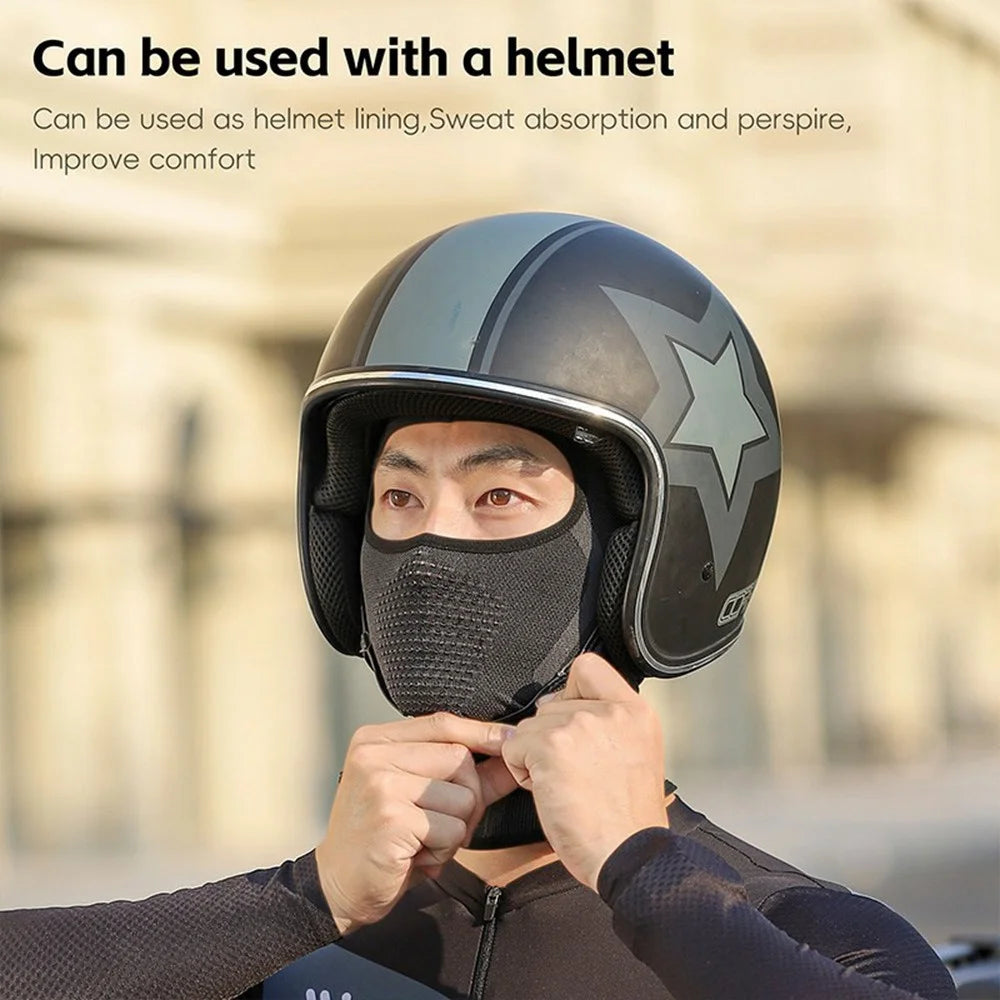 WEST BIKING YP0201443 Breathable Helmet Liner Balaclava Face Mask for Cycling Motorcycling - 5