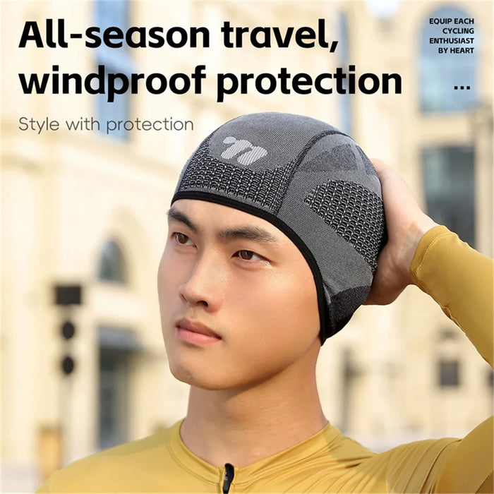 WEST BIKING YP0201449 Outdoor Motorcycle Bicycle Head Cap Winter Breathable Helmet Lining Hat - 3