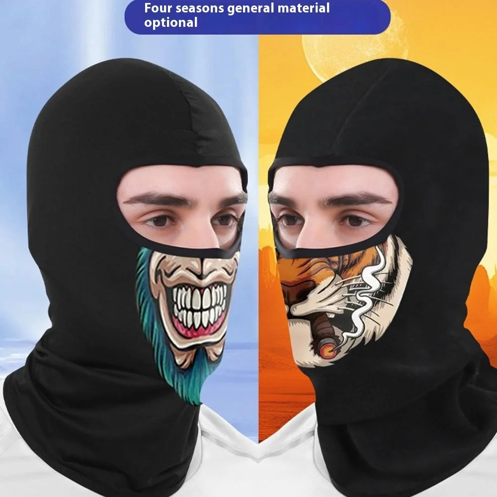 Autumn Winter Warm Cycling Face Mask Motorcycle Bike Balaclava Outdoor Neck Gaiter Hat - LRTT-008 - 4
