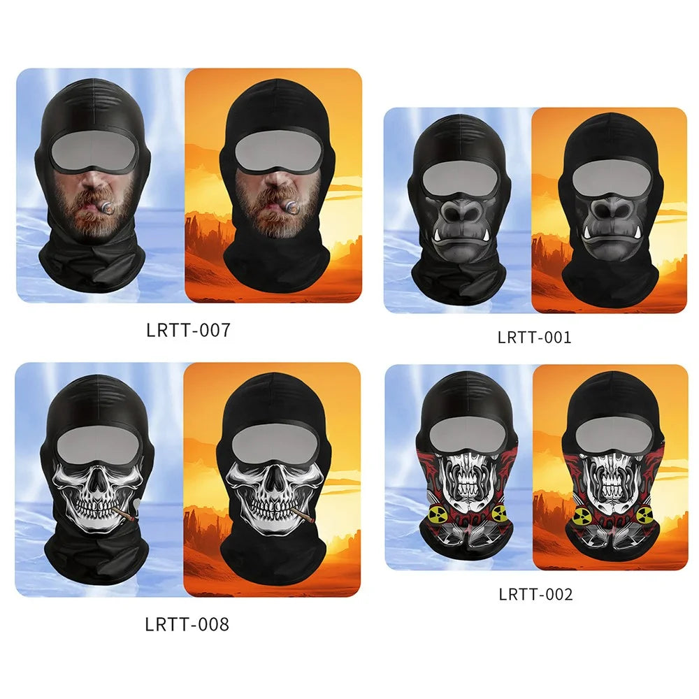 Autumn Winter Warm Cycling Face Mask Motorcycle Bike Balaclava Outdoor Neck Gaiter Hat - LRTT-008 - 5
