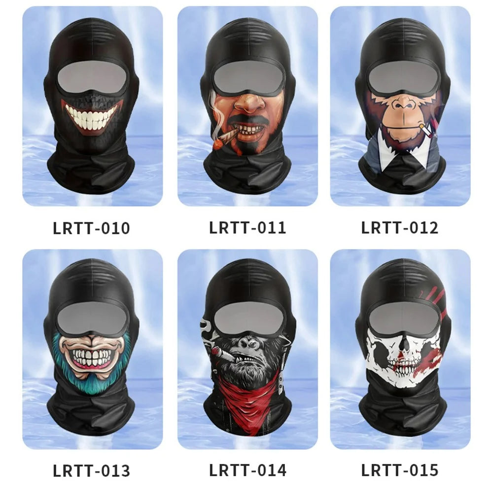 Autumn Winter Warm Cycling Face Mask Motorcycle Bike Balaclava Outdoor Neck Gaiter Hat - LRTT-008 - 6