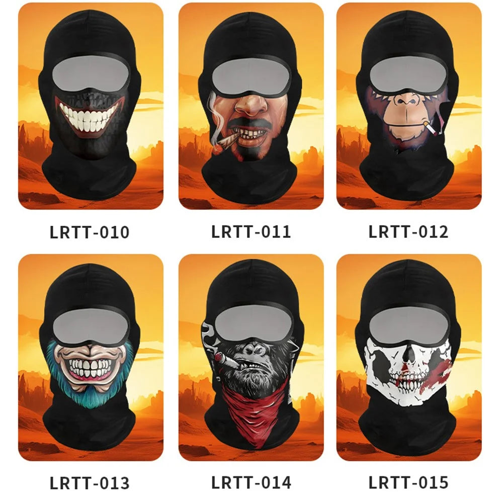 Autumn Winter Warm Cycling Face Mask Motorcycle Bike Balaclava Outdoor Neck Gaiter Hat - LRTT-008 - 7