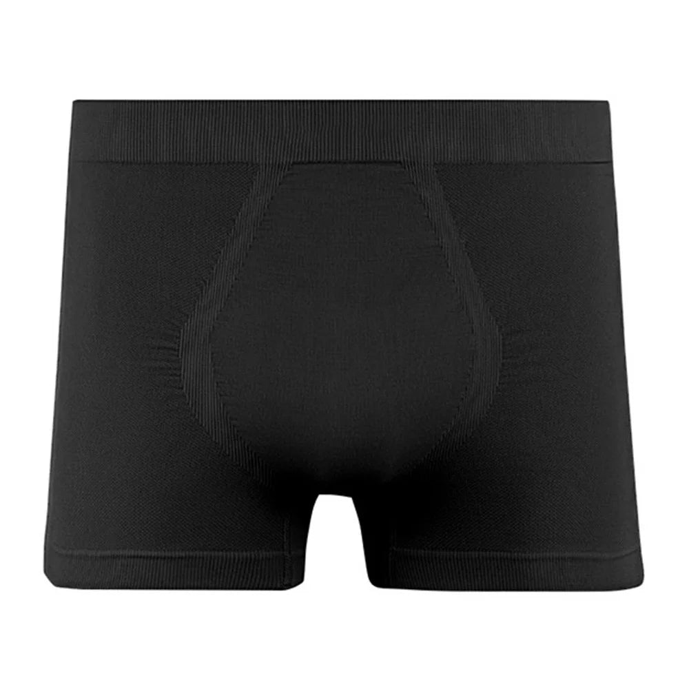 GOLOVEJOY NK05 For Men Sports Underwear 3D Pouch Fitness Cycling Boxers Breathable Underpants - Black / L - 1