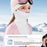 DRTJ03 Kids Ski Face Mask Winter Outdoor Windproof Balaclava with Head Strap for Boys Girls - White - 2