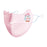 Cartoon Animal Pattern Mulberry Silk Face Mask for Children UPF50+ UV Protection Breathable Summer Face Cover - Aurora Pink/S - 1