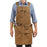 Heavy Duty Canvas Work Apron with 6 Pockets for Woodworking Electrician Mechanic - Camel - 1