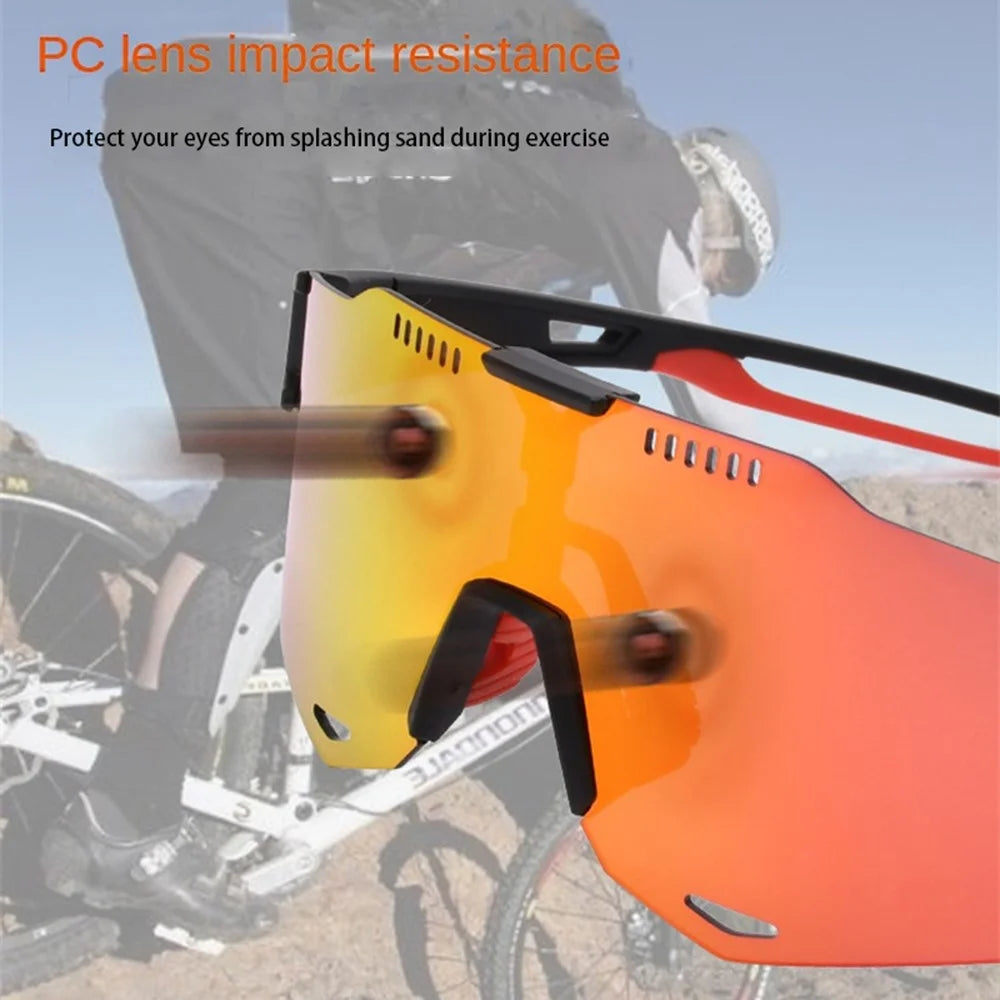 UY080 Riding Sunglasses UV400 Protection Sports Glasses Outdoor Anti-ultraviolet Bike Goggles - 04 - 4