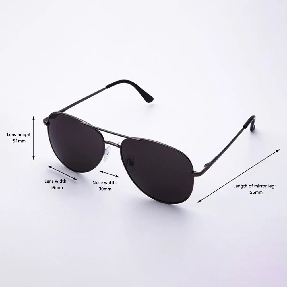 Photochromic Driving Glasses UV Protection Outdoor Sunglasses Eyewear - Black Frame, Photochromism - 7