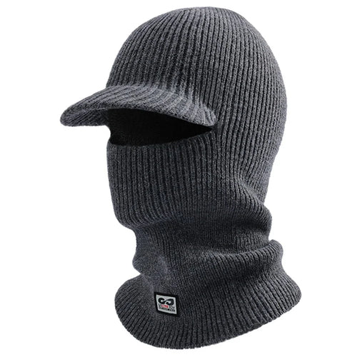 GOLOVEJOY DMZ111 Winter Outdoor Cycling Sunscreen Balaclava Cap Helmet Liner Neck Warmer Ski Hat - Dark Grey - 1