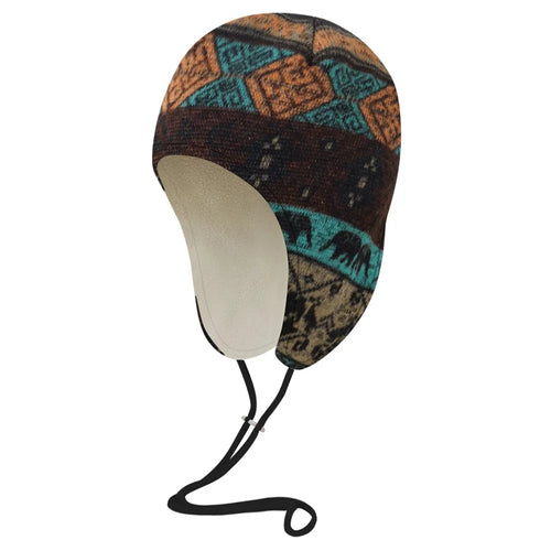 Imitation Cashmere Winter Trapper Hat with Adjustable Buckle Windproof Ear Flap Cap for Outdoor Cycling - Style 2 - 1