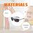 JUE-FISH JUC08-A001-1-WH1 Optical Sensing Glasses Outdoor UV Protection Polarized Sunglasses - 5