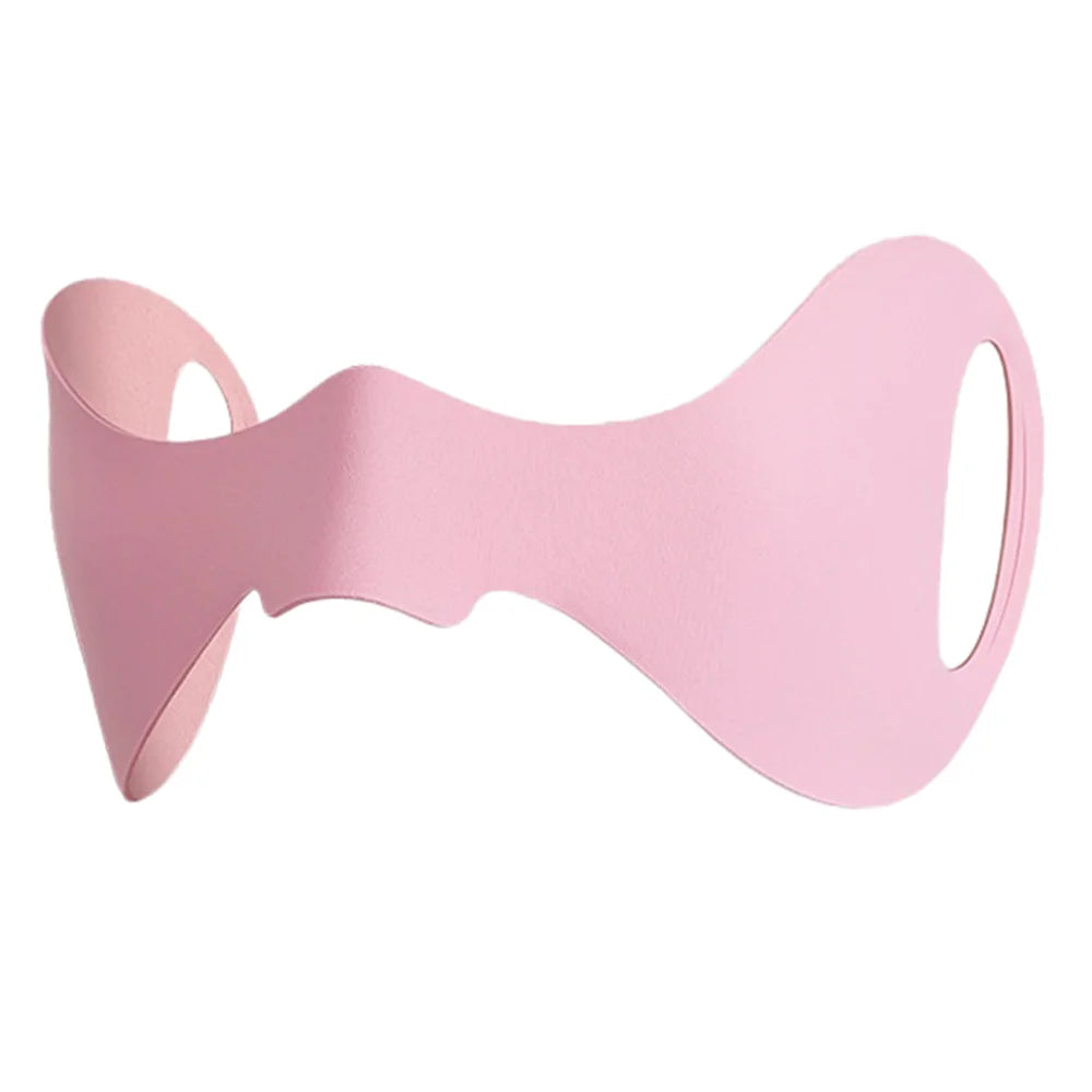 GOLOVEJOY DTJ62 Winter Ski Face Mask Breathable Hanging Ear Anti Freeze Nose Cover - Light Pink - 1