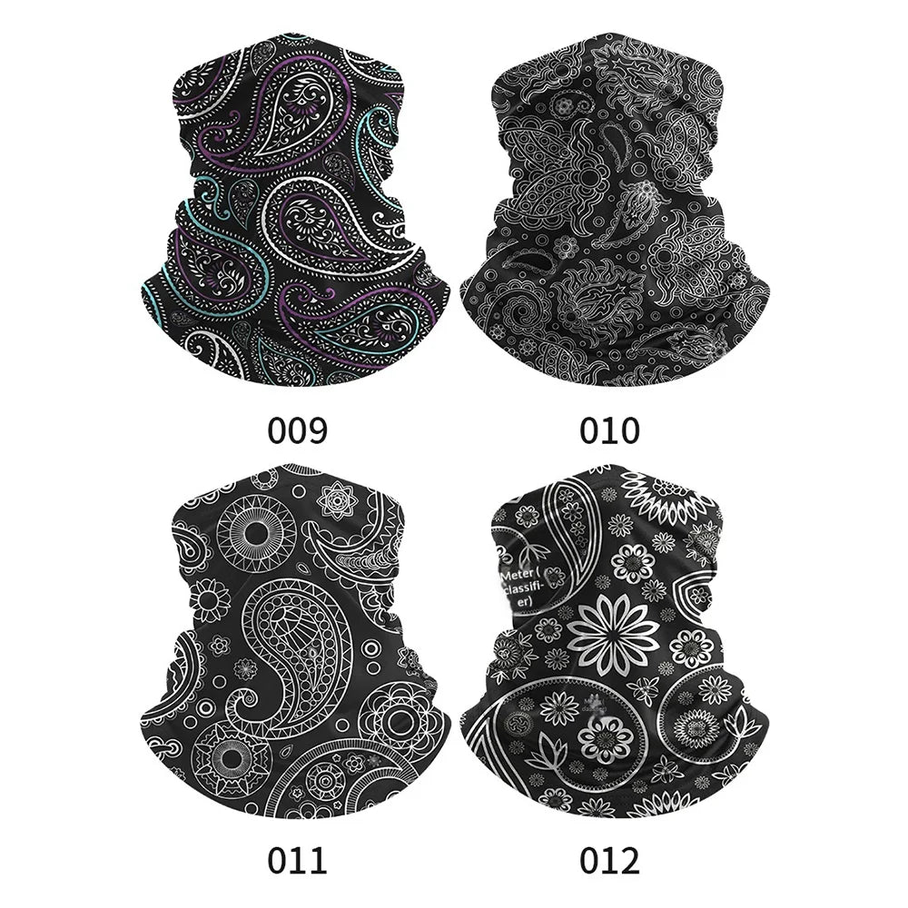 Summer Sun Protection Face Mask UPF50+ Ice Silk Breathable Quick Dry Neck Gaiter for Outdoor Sports - YGHWB/001 - 7