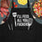Humorous Letter Print Polyester Apron Stain Resistant Unisex for Kitchen Baking BBQ - Black - 5