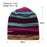DRNM003 Multifunction Beanie Hat Scarf Soft Stretch Polyester Sweat Headband Cap Hat for Men, Women - Blue - 6