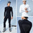 GOLOVEJOY SGY05 Outdoor Ski Quick Drying Long Sleeve Top Pants Winter Compression Clothing Set - Black / L - 4