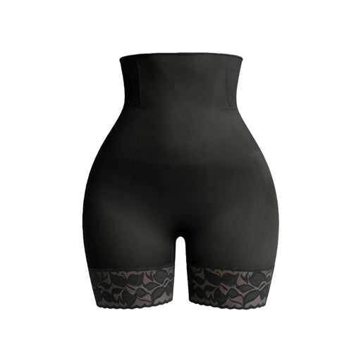 ZERILUNA Women High Waist Tummy Control Shorts Shapewear Breathable Underwear with Lace Hem - 2