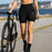 WOSAWE BF156 Women Summer Mountain Bike Shorts Quick Dry Cycling Shorts with 16mm Padded for MTB Riding - BF156/B Black | Asian M / EU S - 3