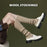 GOLOVEJOY DWZ03 Autumn Winter Knit Leg Warmers Women Thermal Leg Socks Boot Cover - Beige - 2
