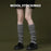 GOLOVEJOY DWZ03 Autumn Winter Knit Leg Warmers Women Thermal Leg Socks Boot Cover - Beige - 3