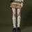 GOLOVEJOY DWZ03 Autumn Winter Knit Leg Warmers Women Thermal Leg Socks Boot Cover - Beige - 4